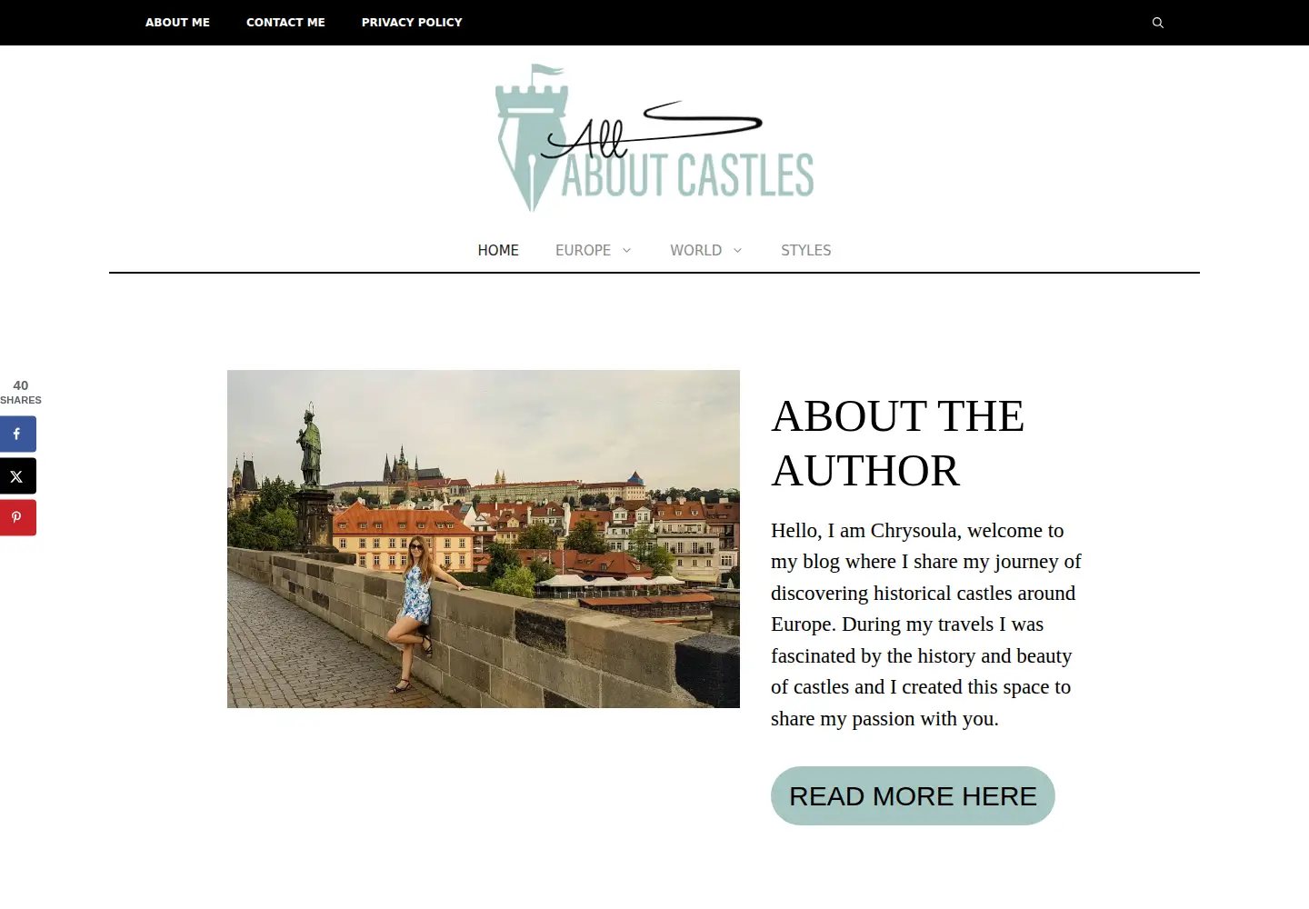 Screenshot of historiceuropeancastles.com