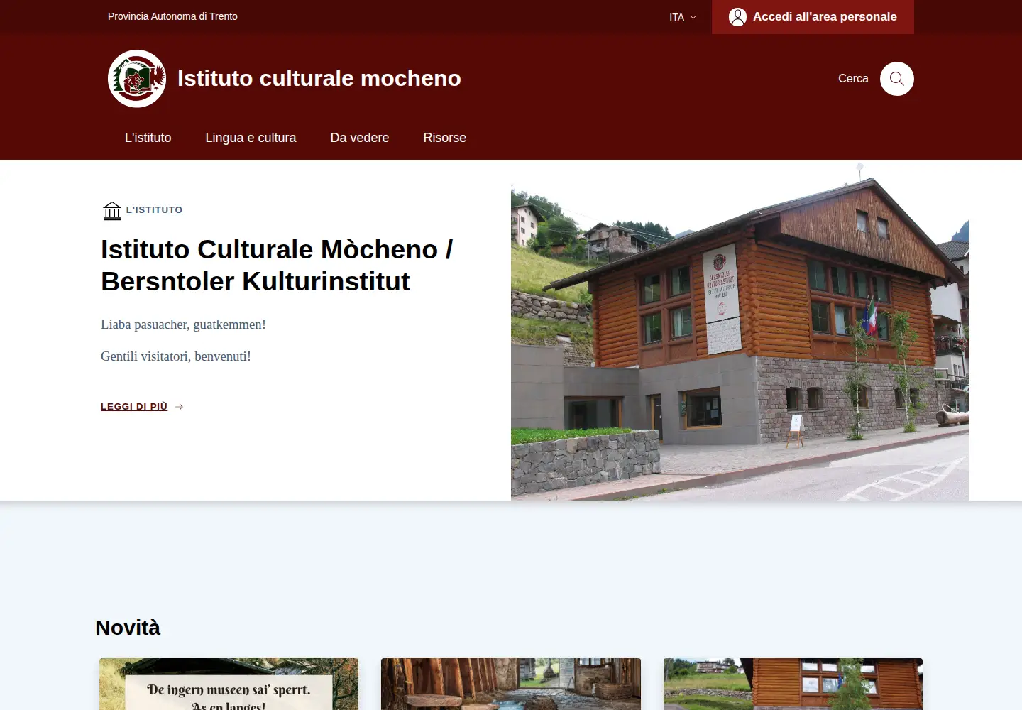 Screenshot of bersntol.it