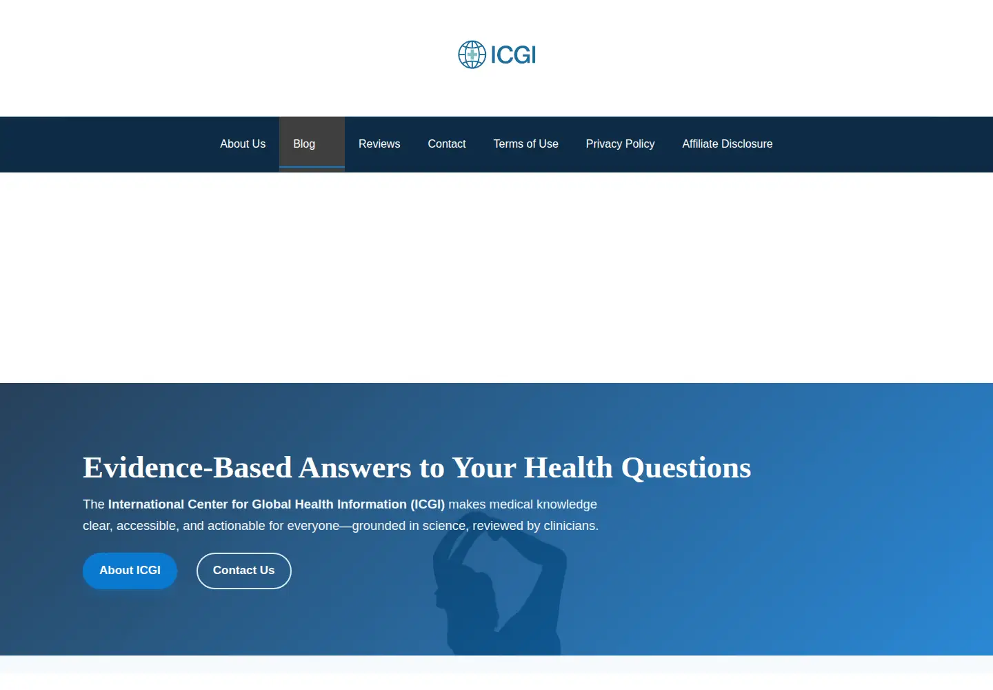 Screenshot of icgi.org