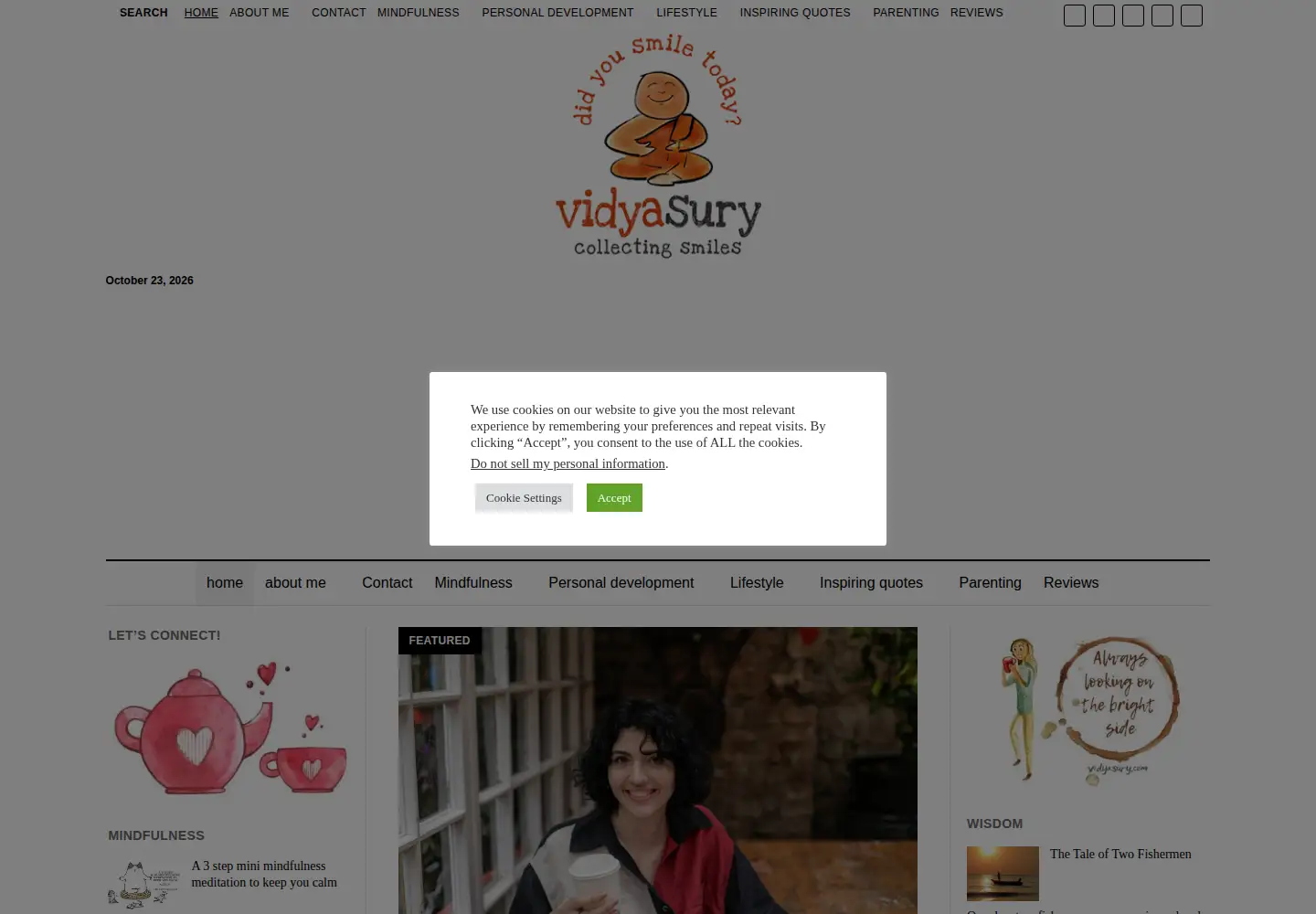 Screenshot of vidyasury.com