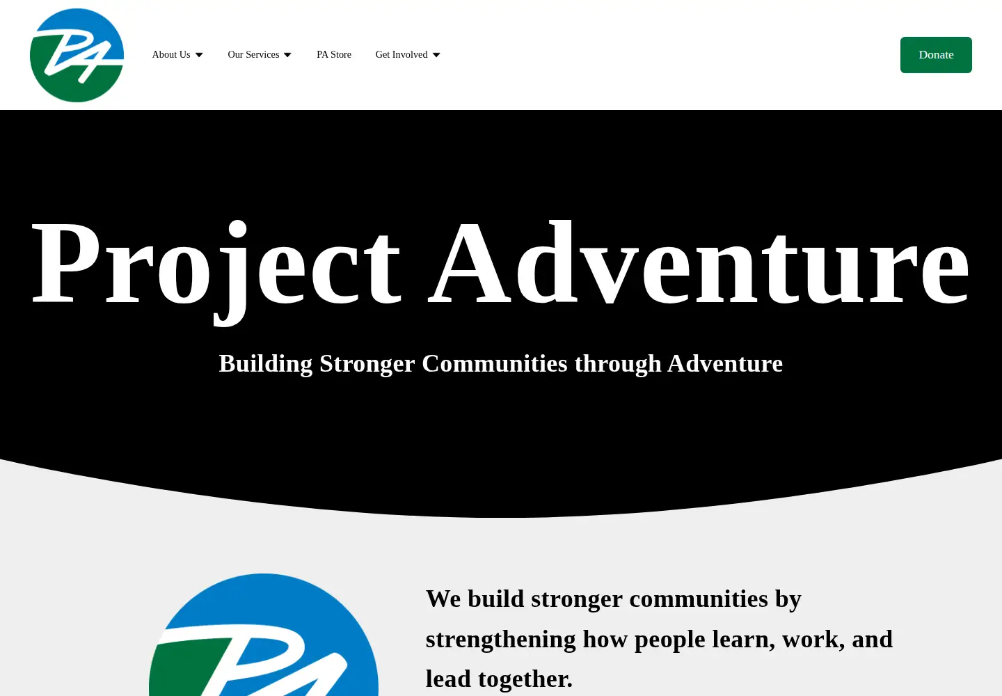 Screenshot of pa.org