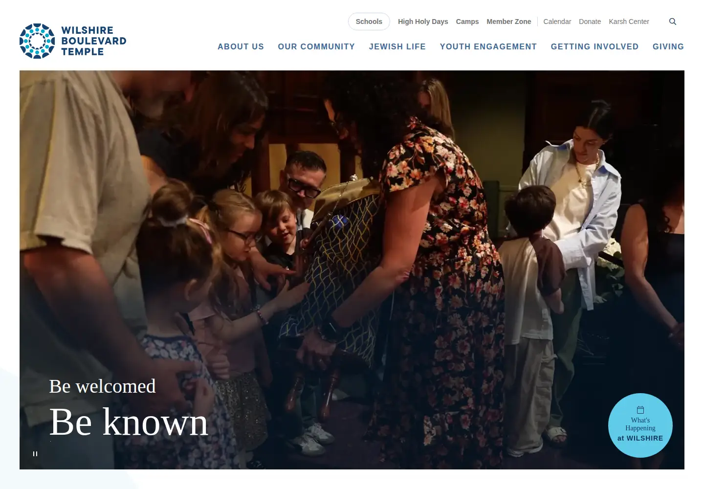 Captured homepage of wbtla.org in the current scan