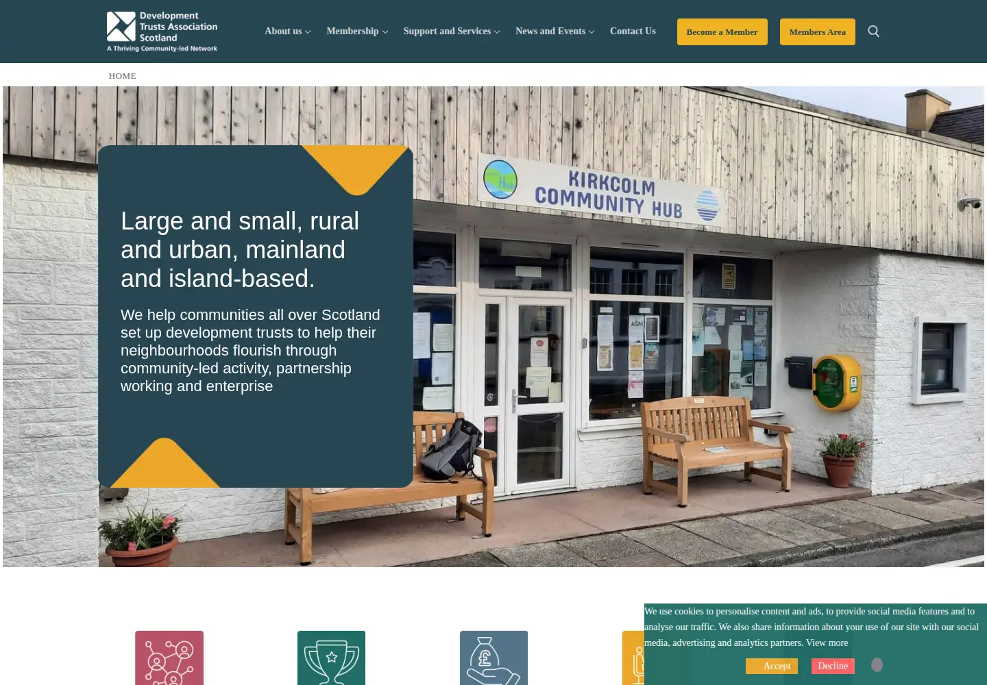 Screenshot of dtascot.org.uk