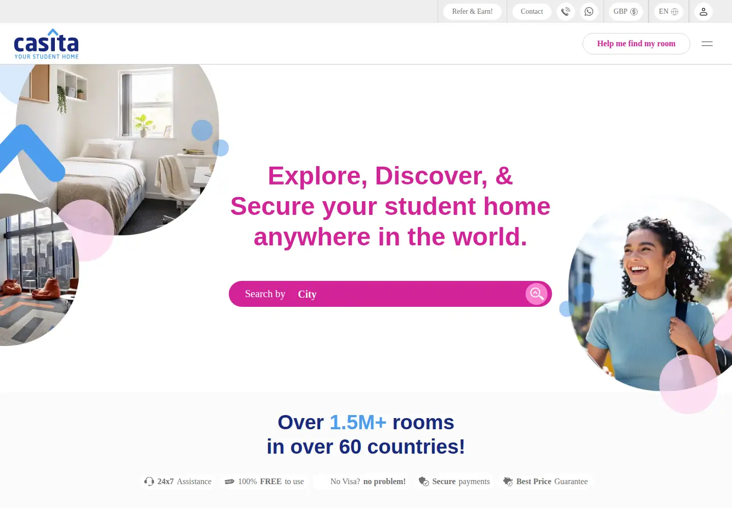 Screenshot of casita.com