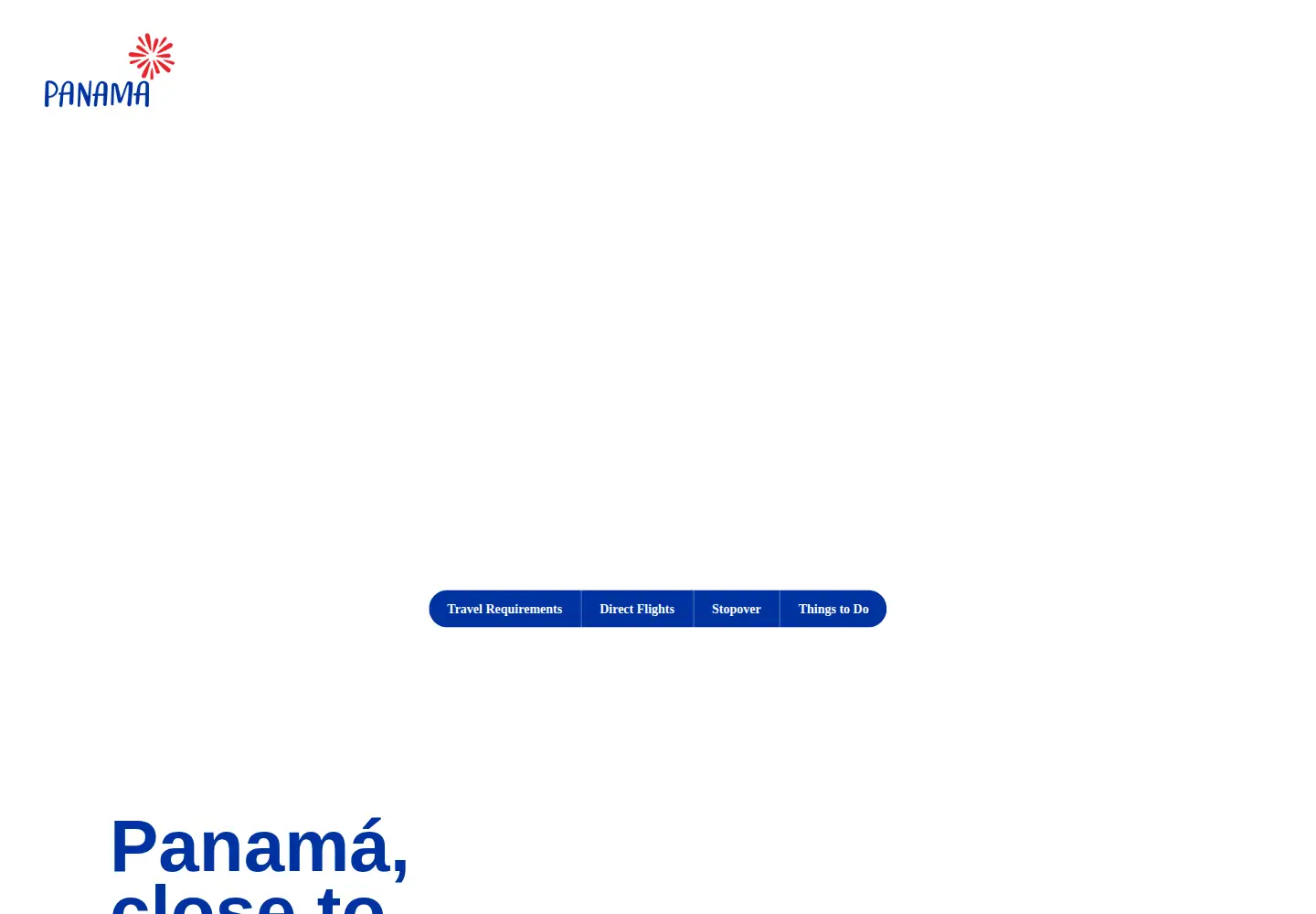 Screenshot of visitpanama.com