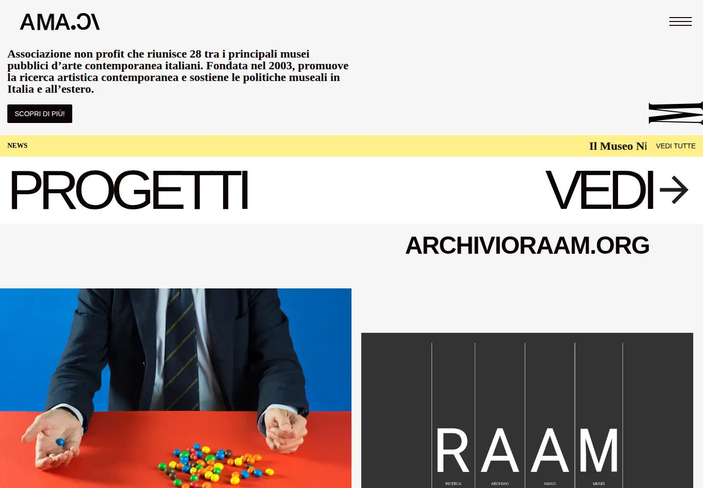 Screenshot of amaci.org