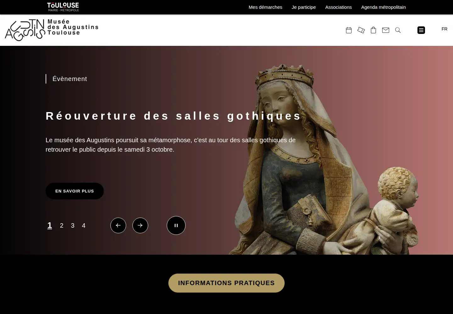 Screenshot of augustins.org