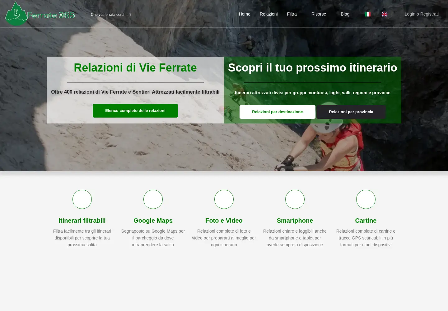 Screenshot of ferrate365.it