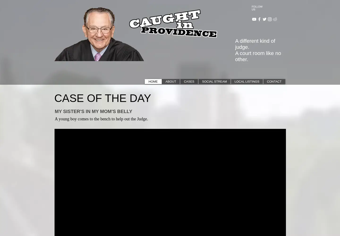 Screenshot of caughtinprovidence.com