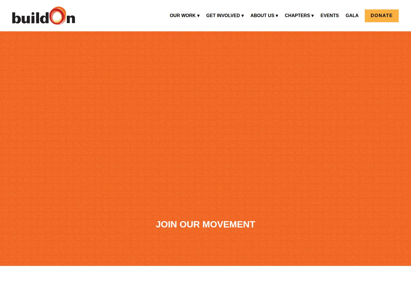 Screenshot of buildon.org