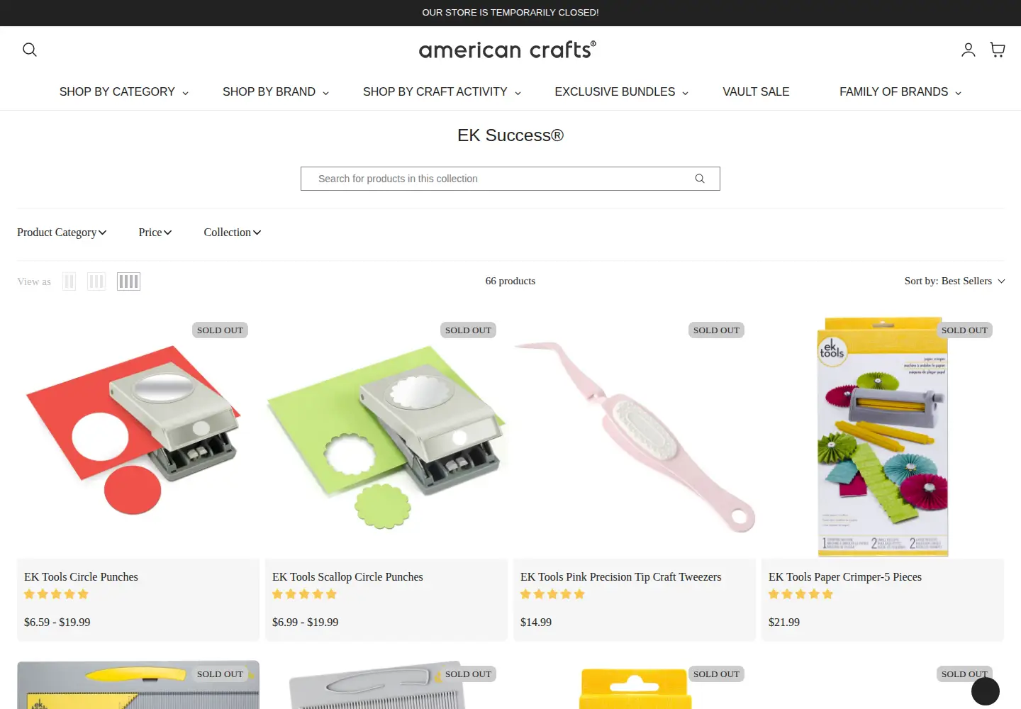 Screenshot of eksuccessbrands.com