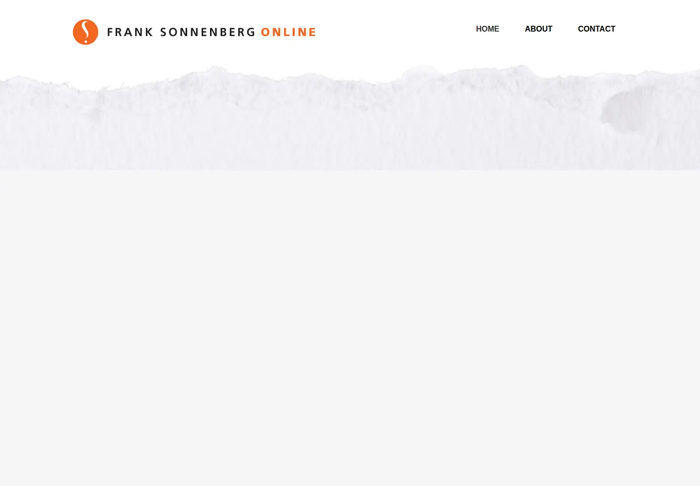 Screenshot of franksonnenbergonline.com