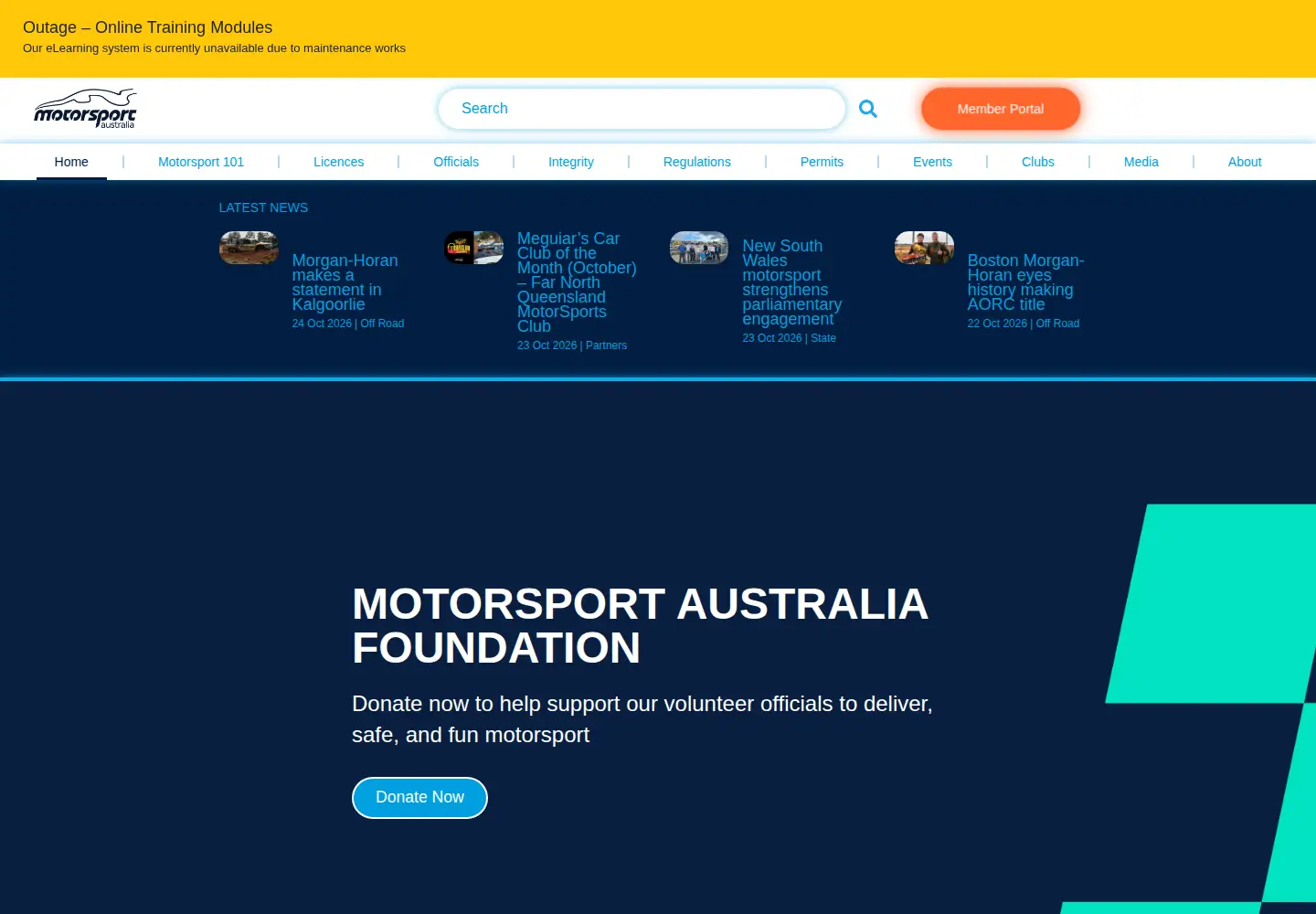 Screenshot of cams.com.au