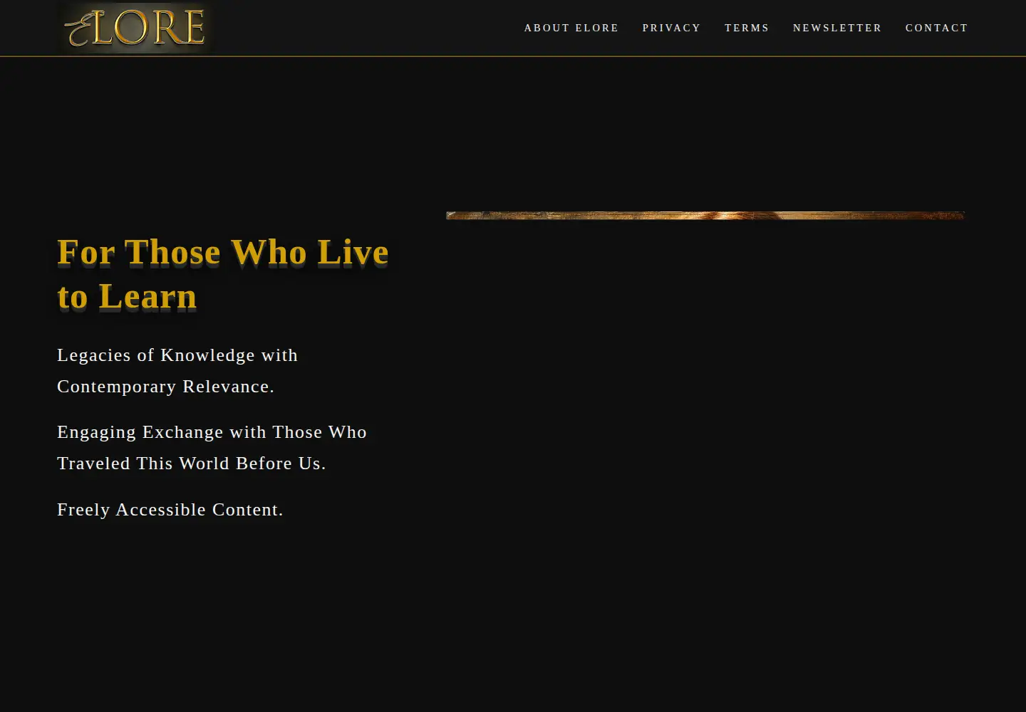 Screenshot of elore.com