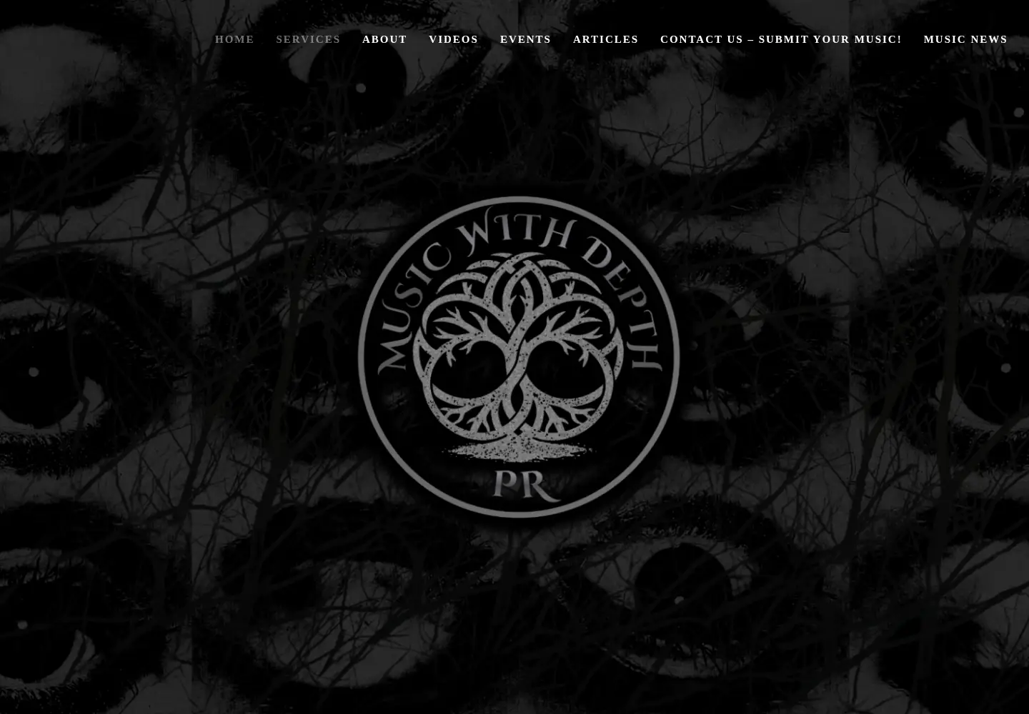 Captured homepage of independentmusicpromotions.com in the current scan