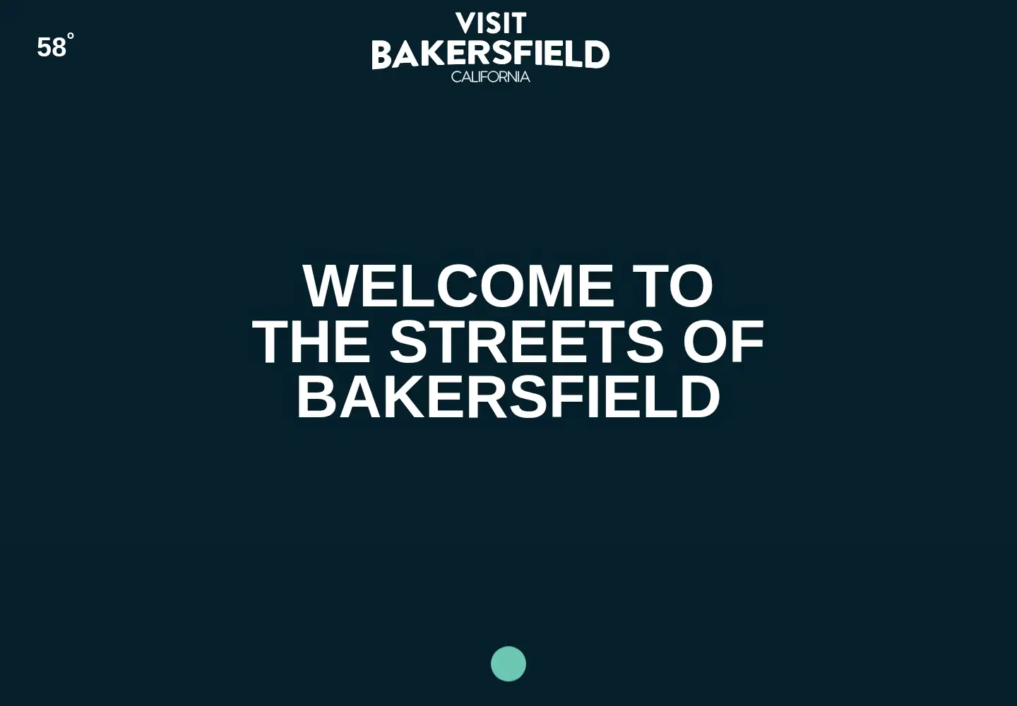 Captured homepage of visitbakersfield.com in the current scan