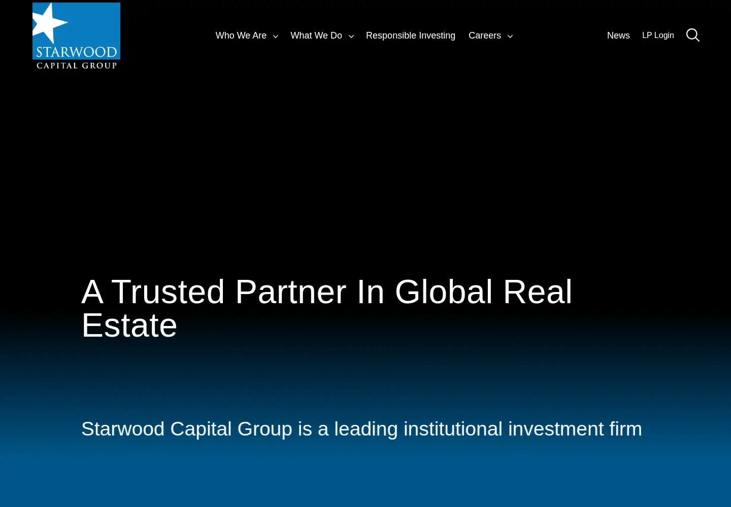 Screenshot of starwoodcapital.com
