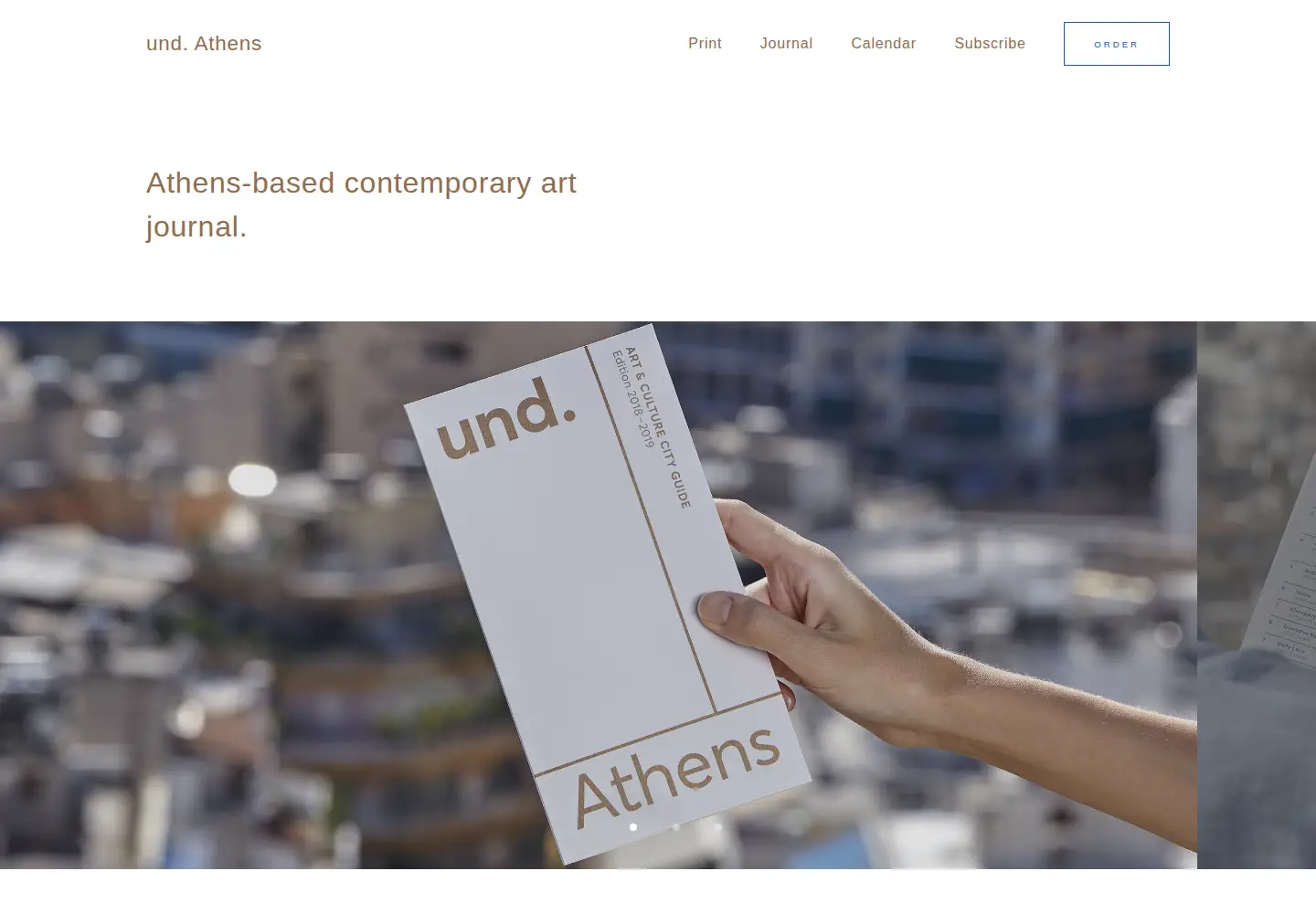 Screenshot of und-athens.com