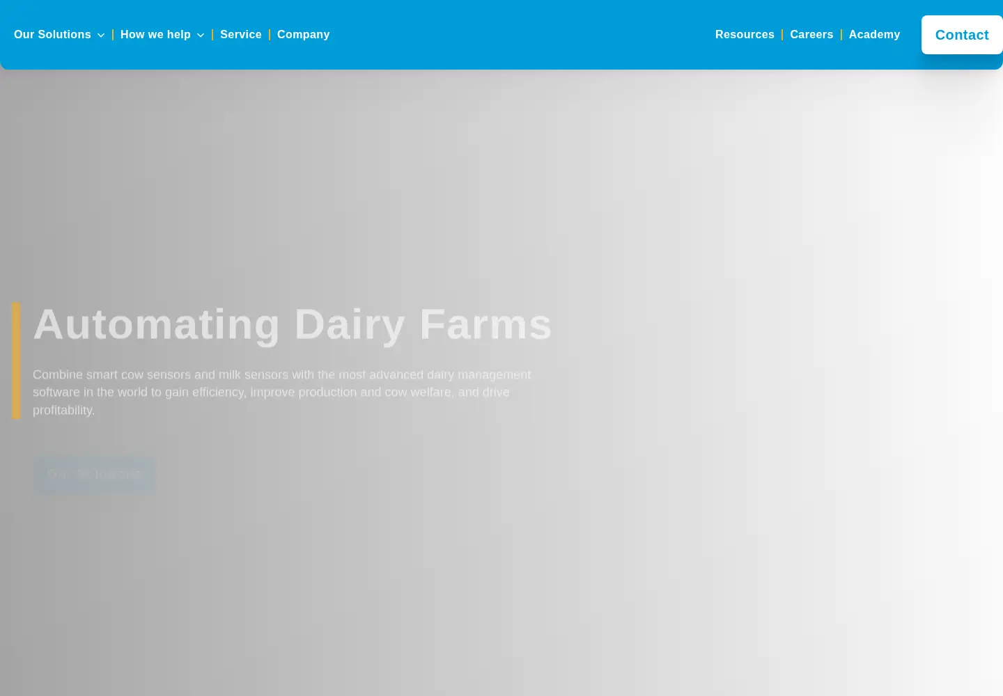 Captured homepage of afimilk.com in the current scan