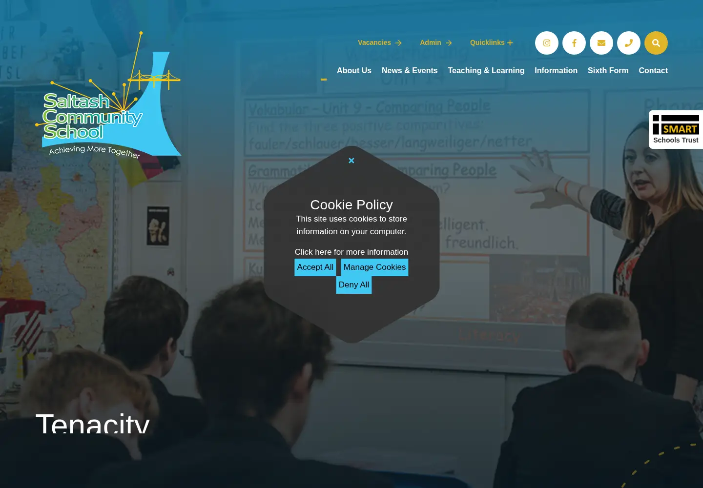 Screenshot of saltash.net