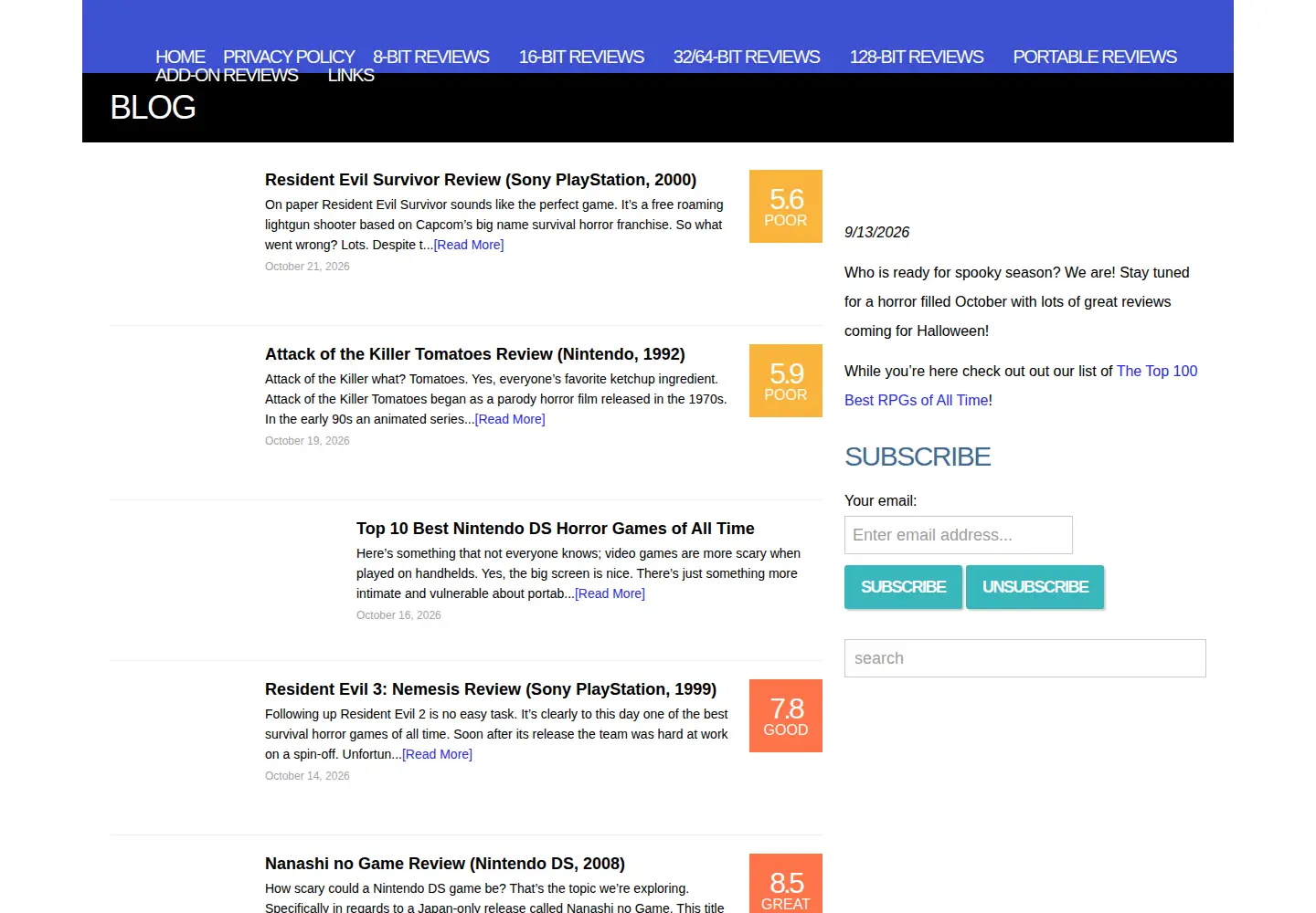 Screenshot of infinityretro.com