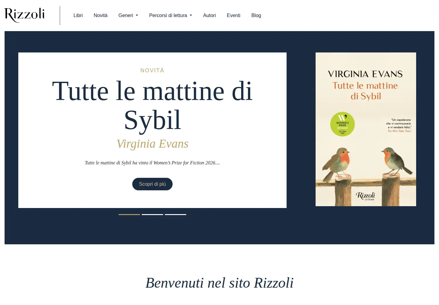 Screenshot of rcslibri.it