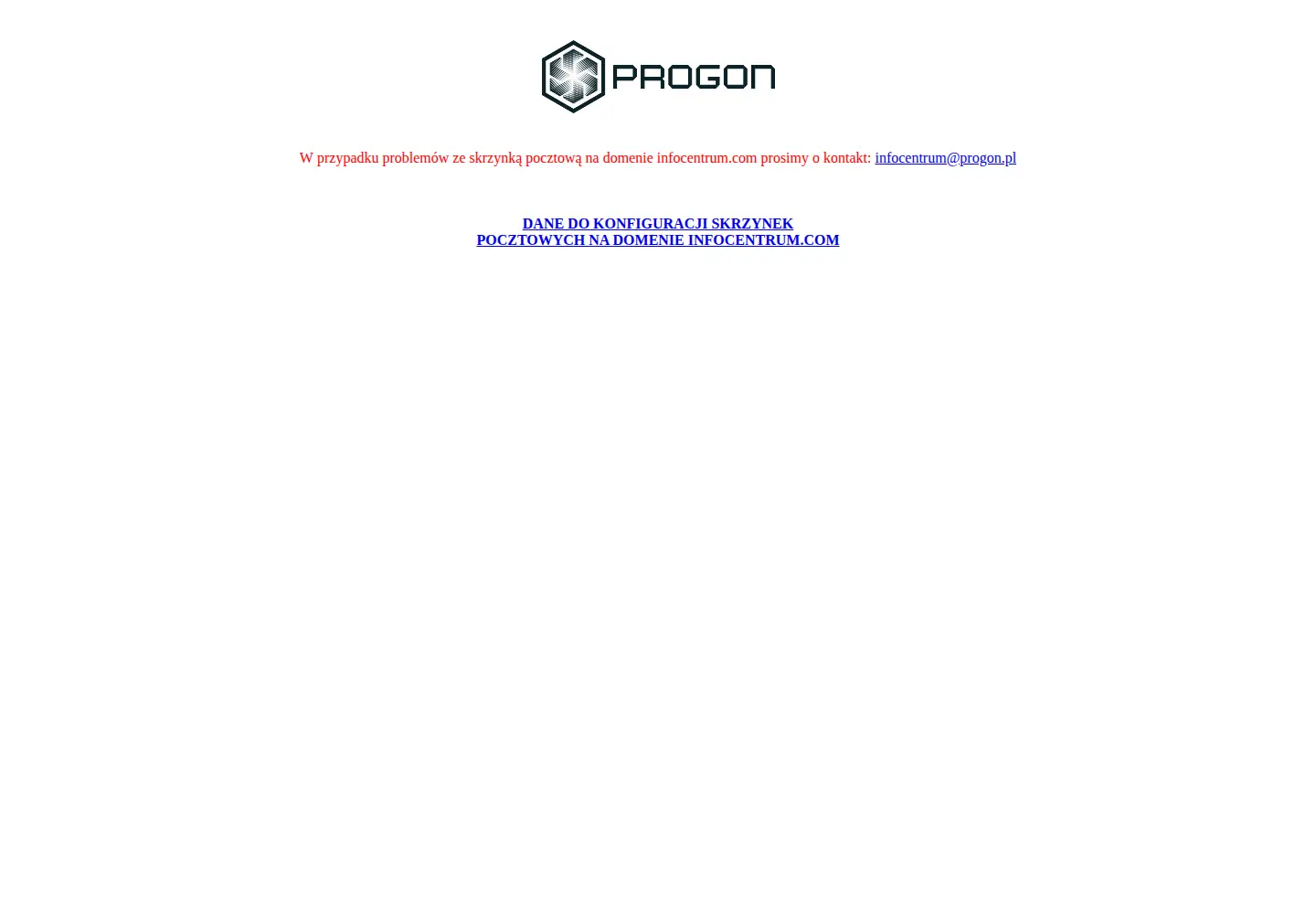 Captured homepage of infocentrum.com in the current scan