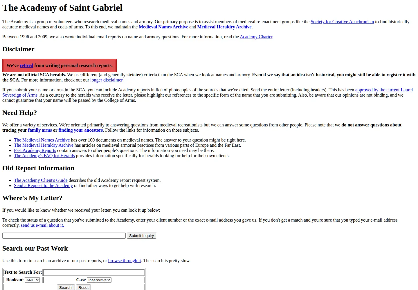Screenshot of s-gabriel.org