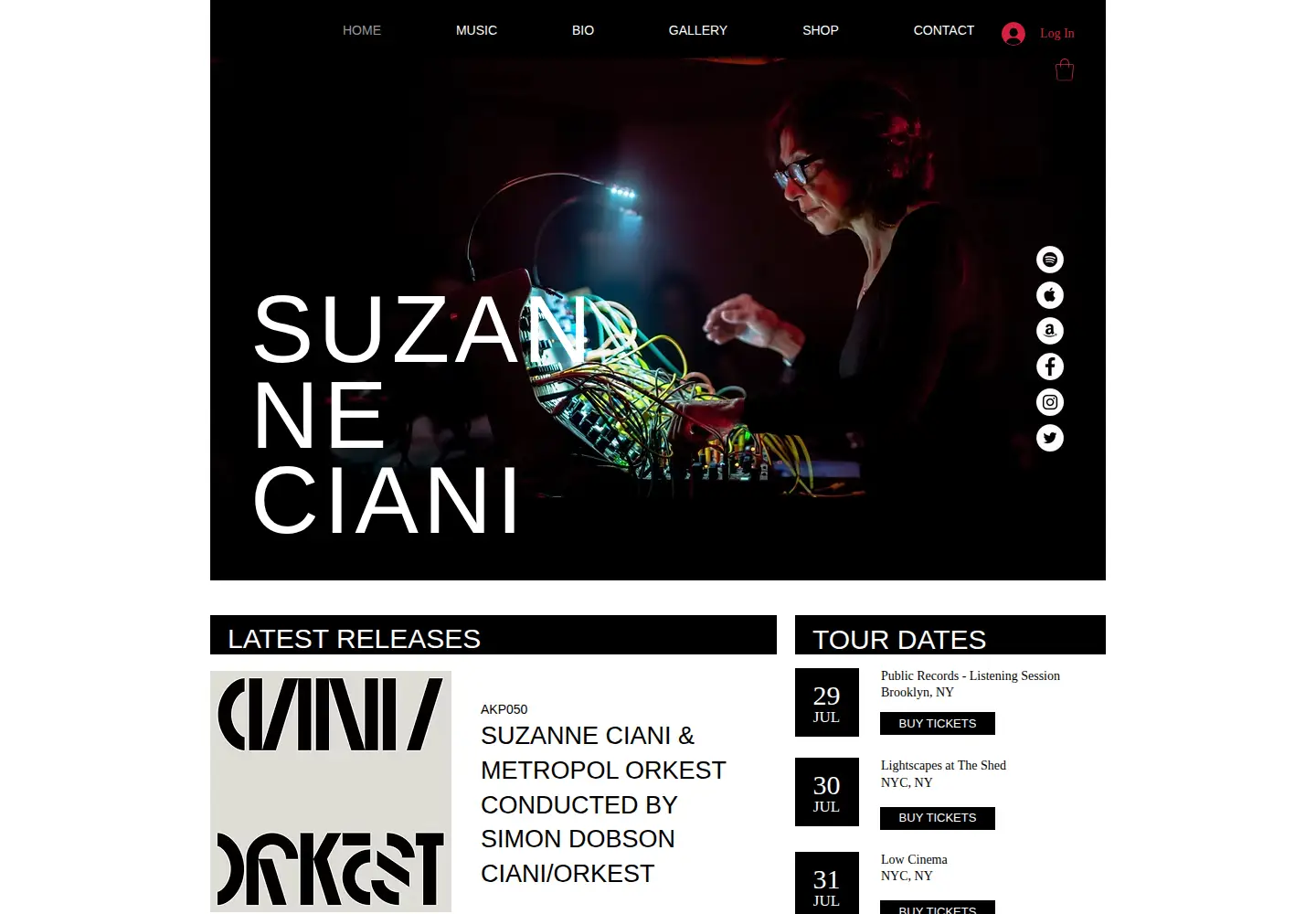 Captured homepage of sevwave.com in the current scan
