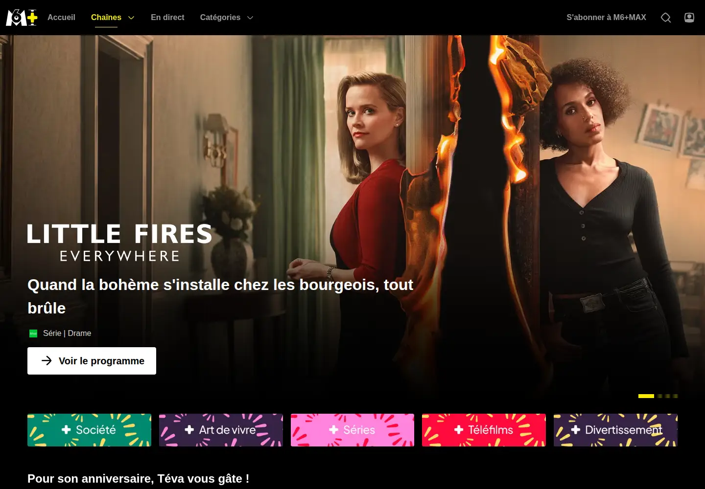 Screenshot of teva.fr