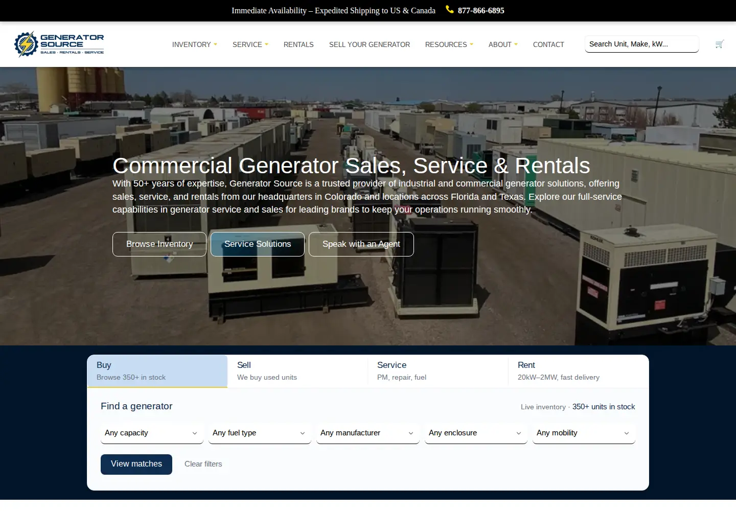 Screenshot of dieselserviceandsupply.com
