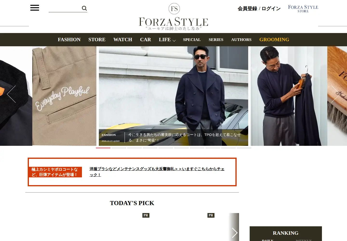 Screenshot of forzastyle.com