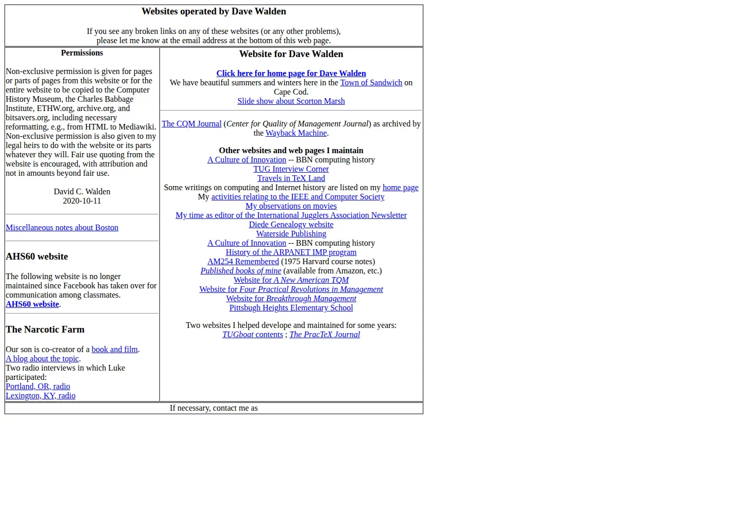 Screenshot of walden-family.com