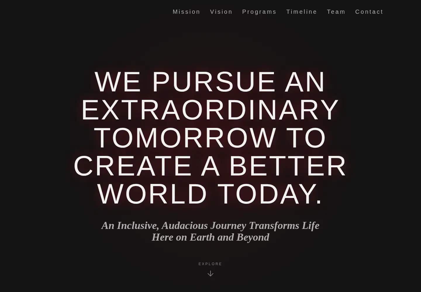 Screenshot of 100yss.org