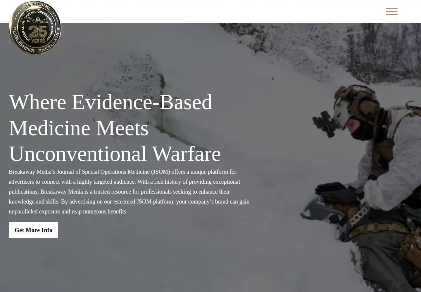 Captured homepage of jsomonline.org in the current scan