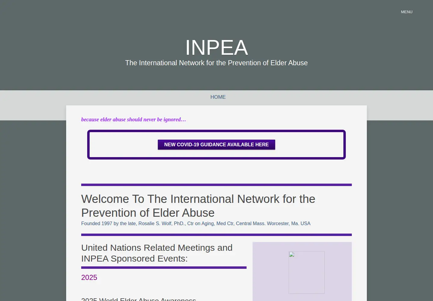 Screenshot of inpea.net