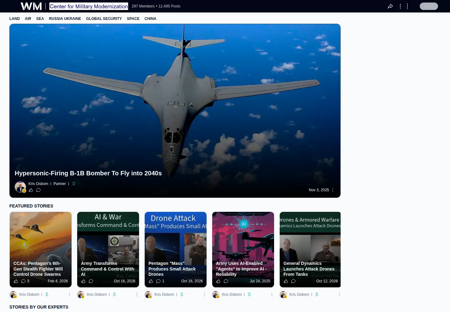 Screenshot of warriormaven.com