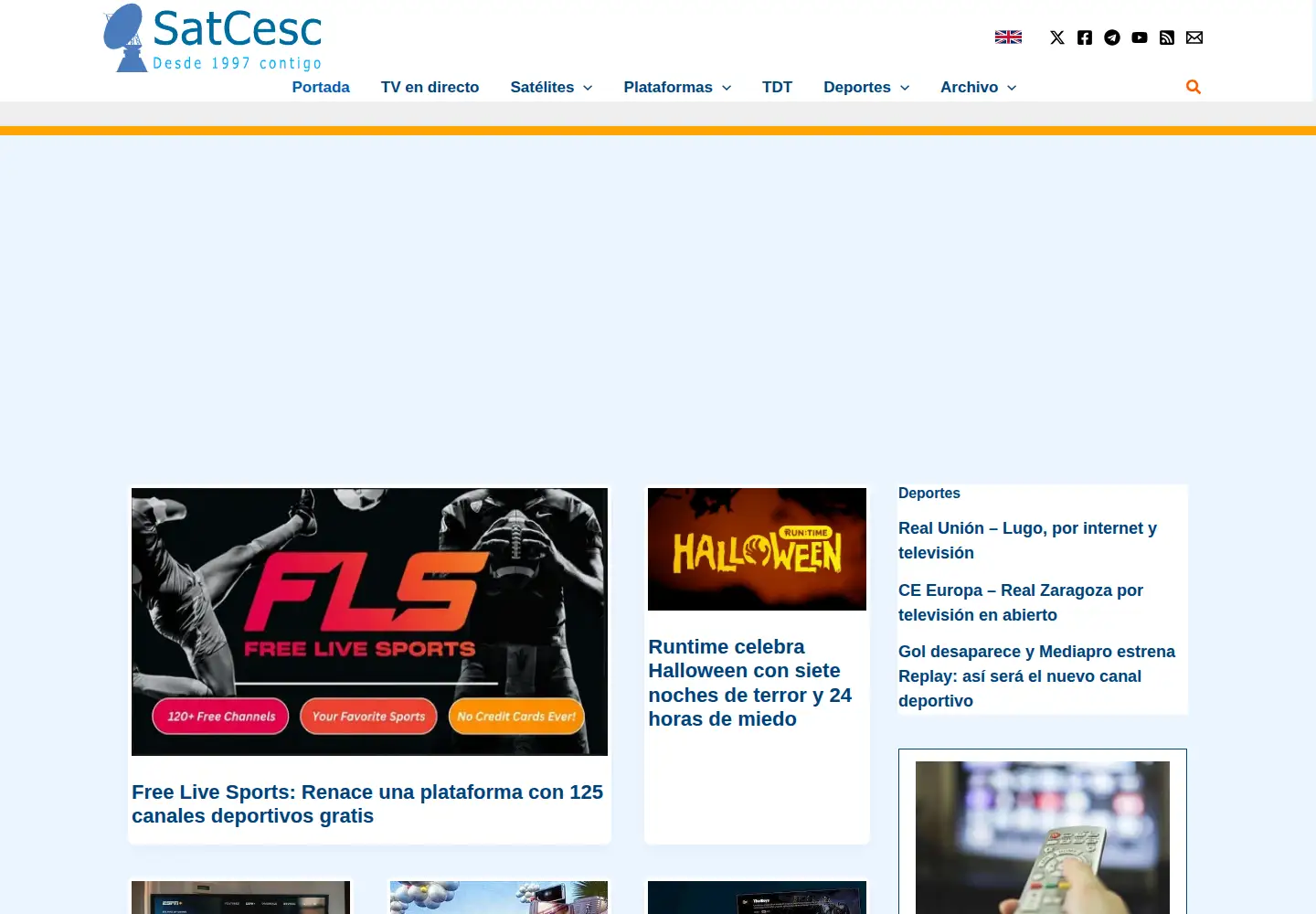 Captured homepage of satcesc.com in the current scan
