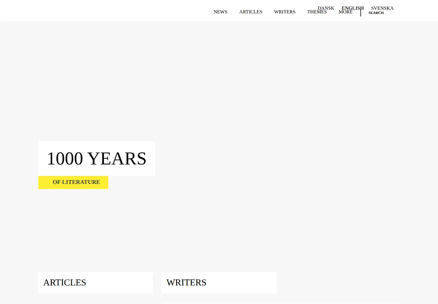 Screenshot of nordicwomensliterature.net