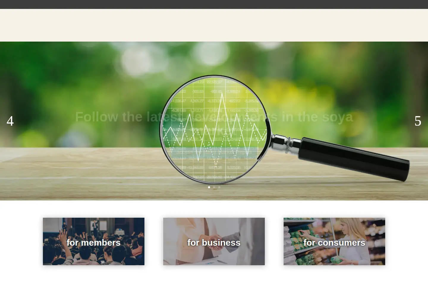 Screenshot of donausoja.org