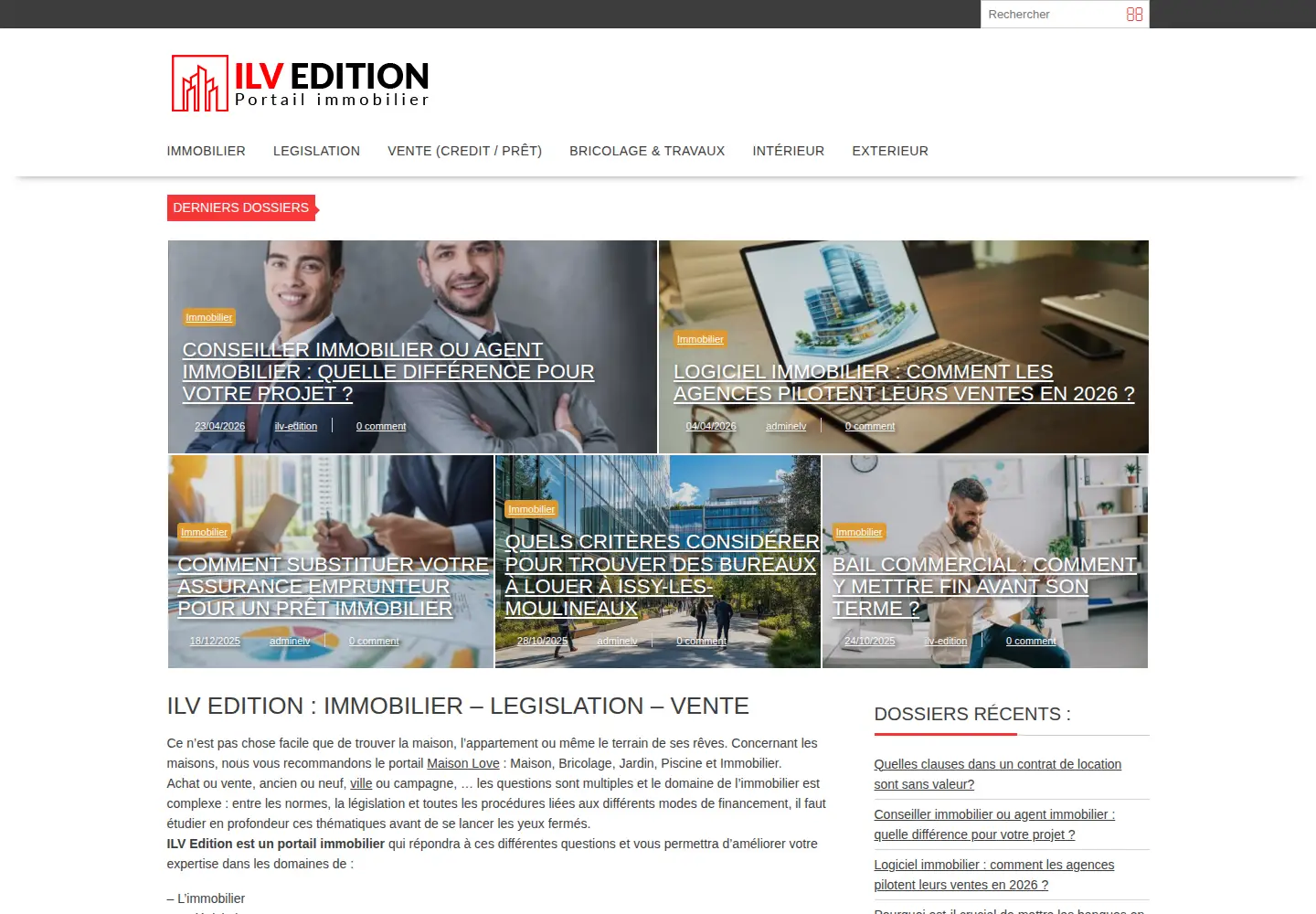 Screenshot of ilv-edition.com