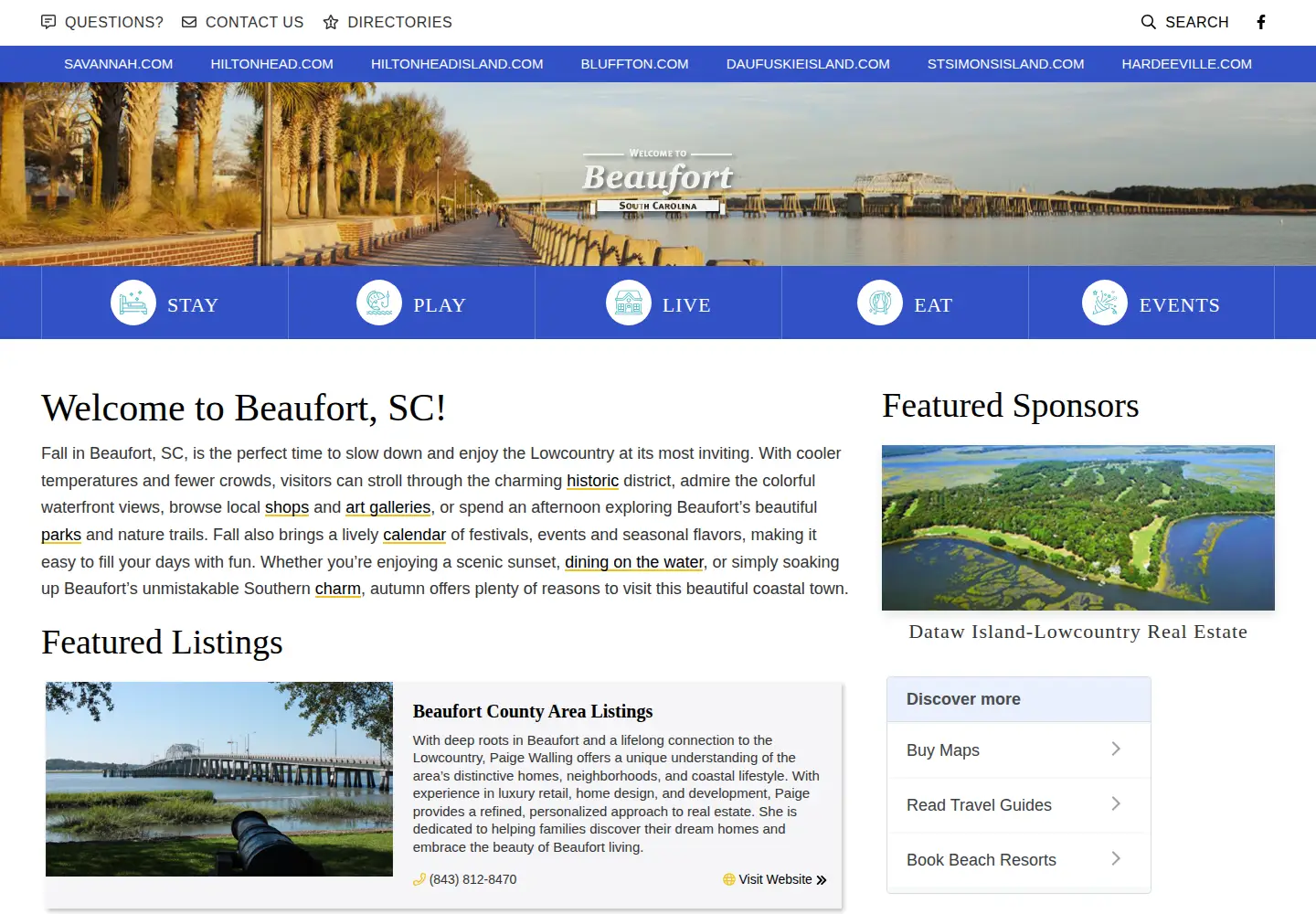 Screenshot of beaufort.com