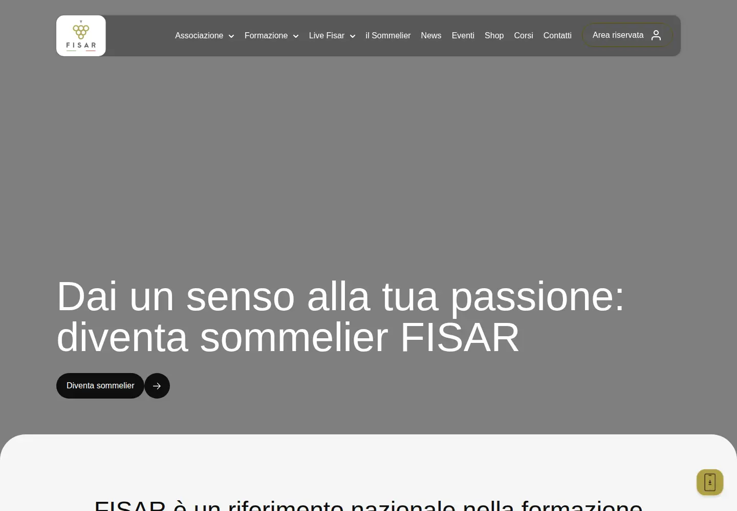 Screenshot of fisar.org