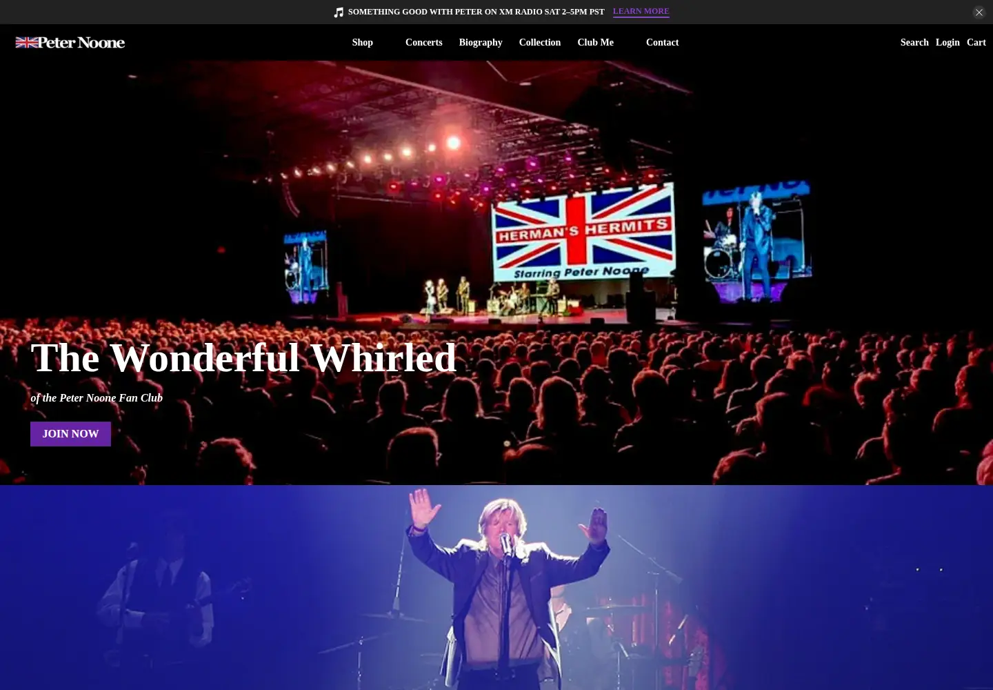 Screenshot of peternoone.com