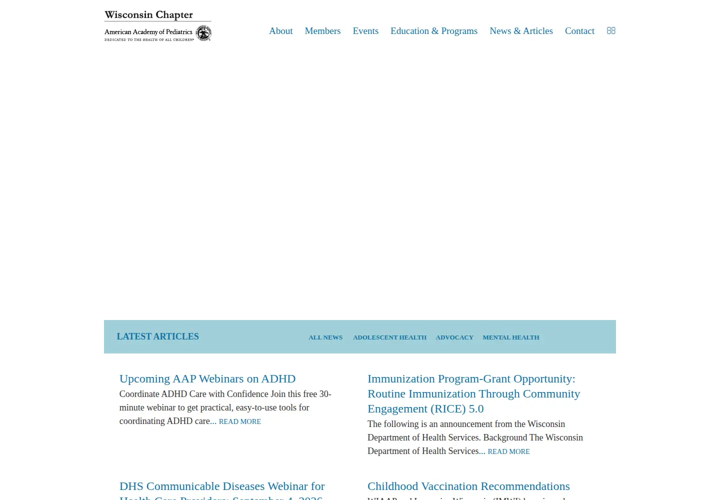 Screenshot of wiaap.org