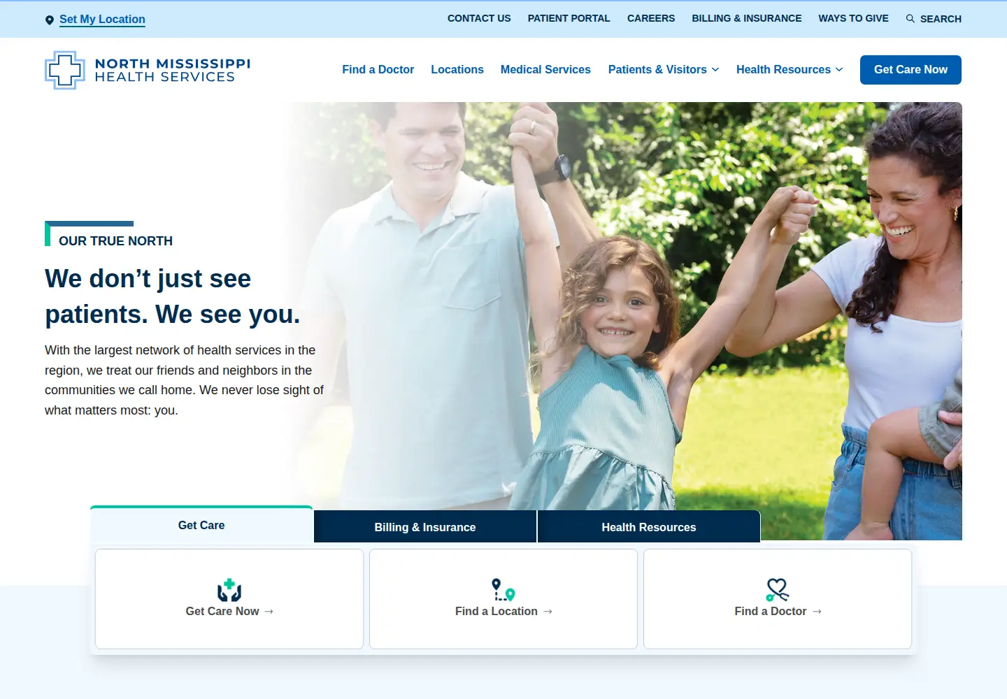 Screenshot of nmhs.net