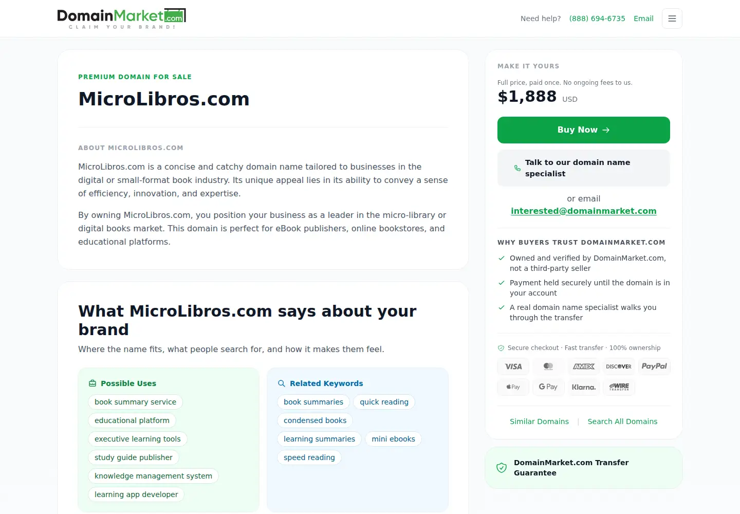 Screenshot of microlibros.com