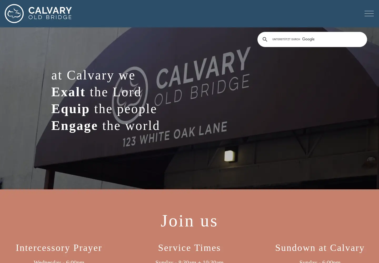 Screenshot of ccob.org