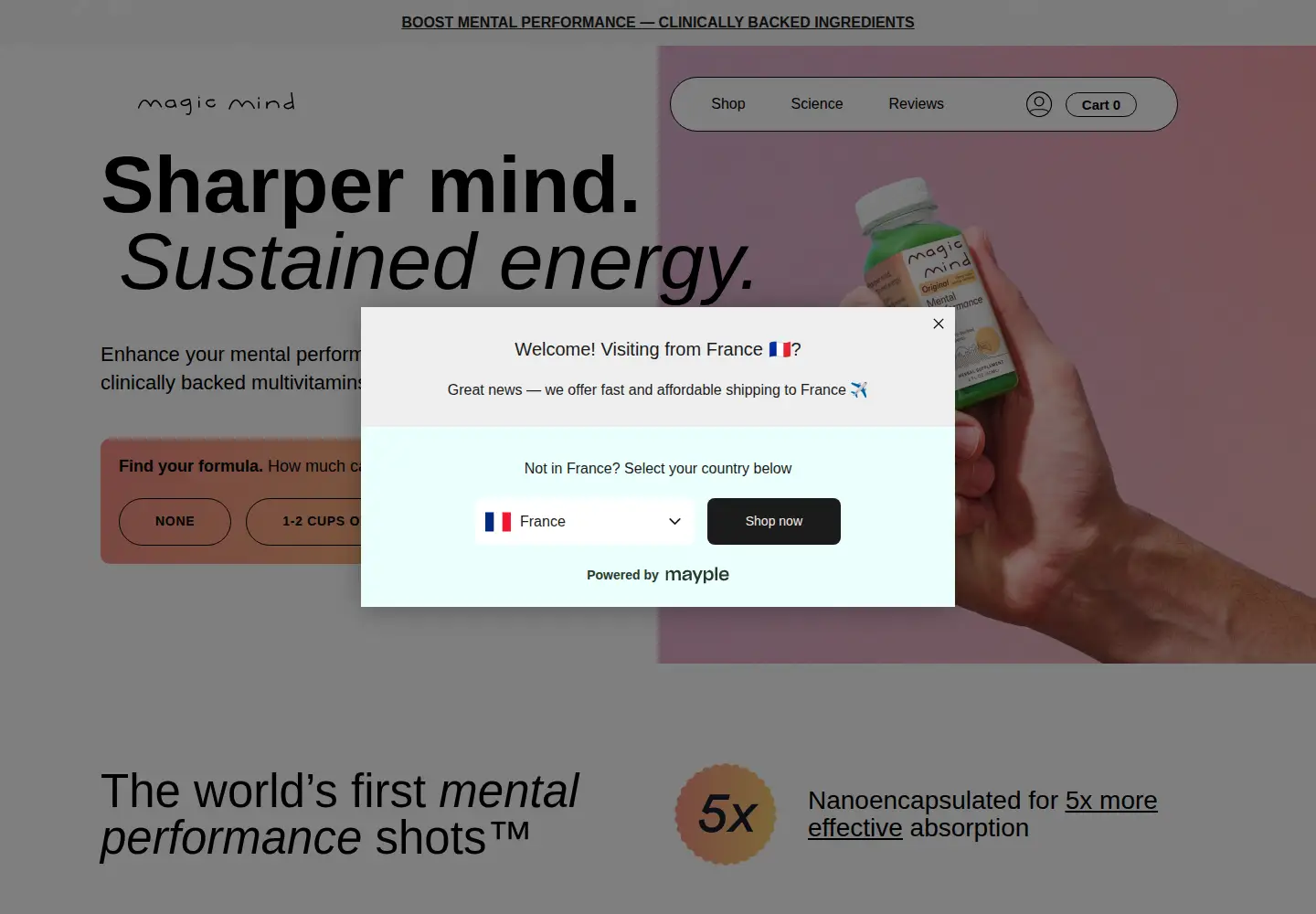 Screenshot of magicmind.co