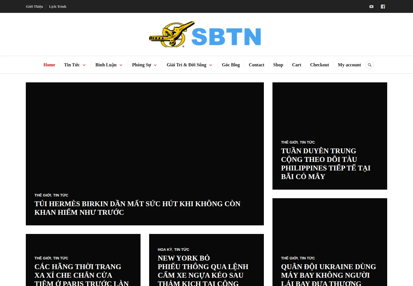 Screenshot of sbtn.tv